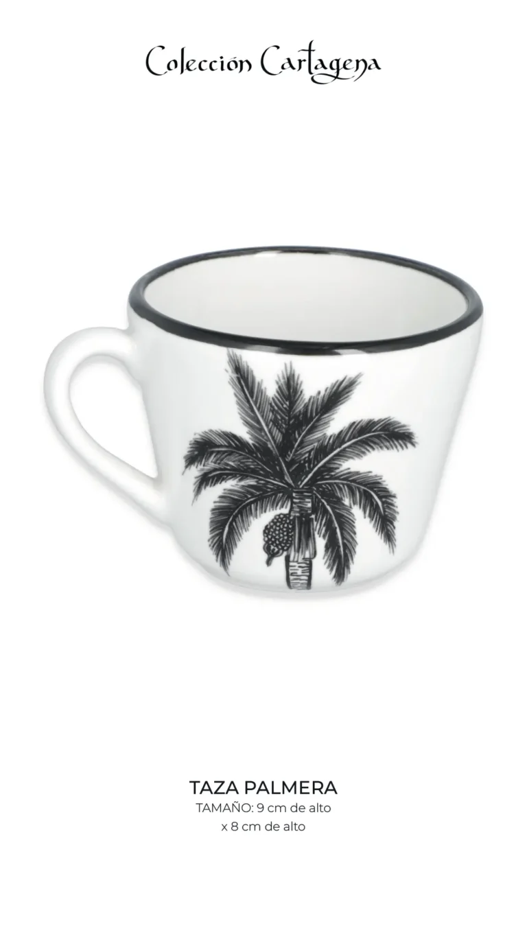 Colección de vajilla CARTAGENA Serie Origen (filo negro)